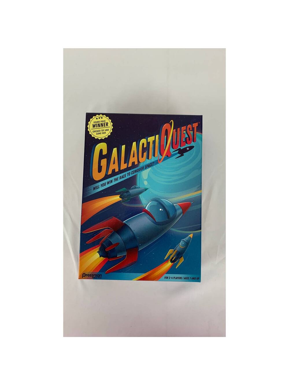 GalactiQuest Board Game Galactic Quest Pressman Award Winning Space Game Ages 7+